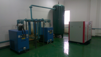 新波環(huán)保合作雙螺桿空壓機案例